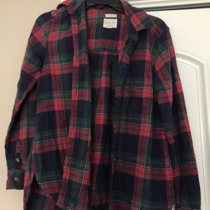 american eagle boyfriend fit flannel